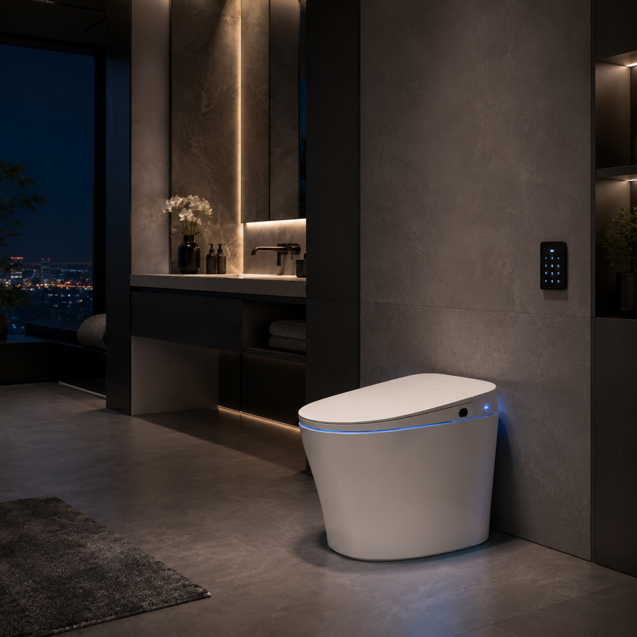 Espejo smart con luz led