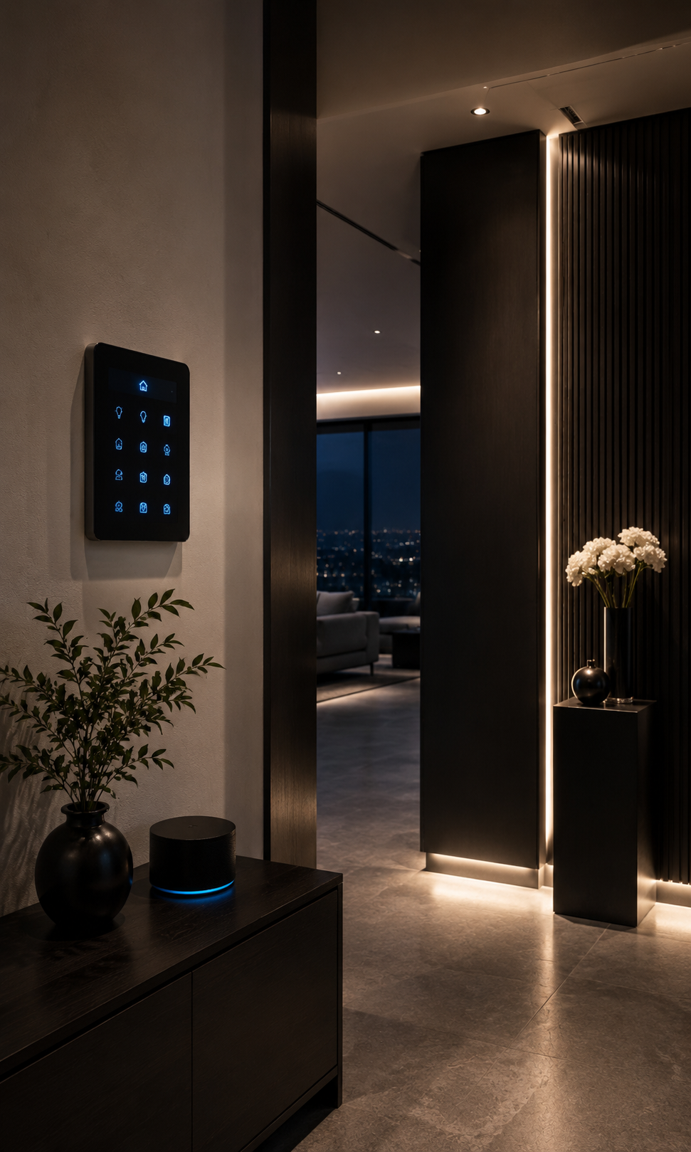 Panel de control smart home
